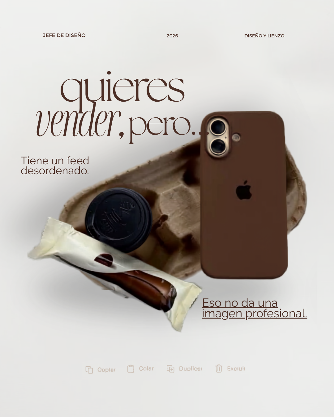 Ejemplo de post: Quieres vender, pero...