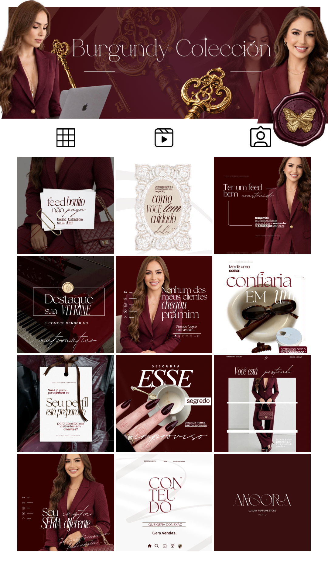 Colección Burgundy Colección